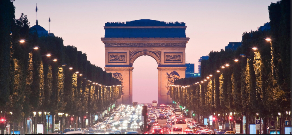 Paris L'arc de Triomphe